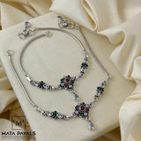 Glorious Cut Stone Anklet