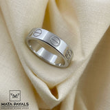 Dazzling Rhodium Finger Ring