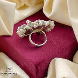 Sunshine Agate Pearl Ring