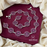 Creative Dark Pink Anklet