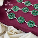 Wonderful Green Stone Anklet