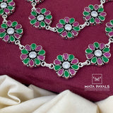 Heritage Cut Stone Anklet