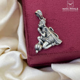 Oxidised Hanuman Pendant