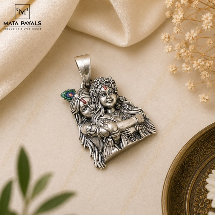 Exclusive Radha Krishna Pendant
