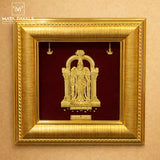 Meenakshi Devi Gold Frame