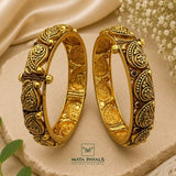 Mango Design Gold Plated Bangle
