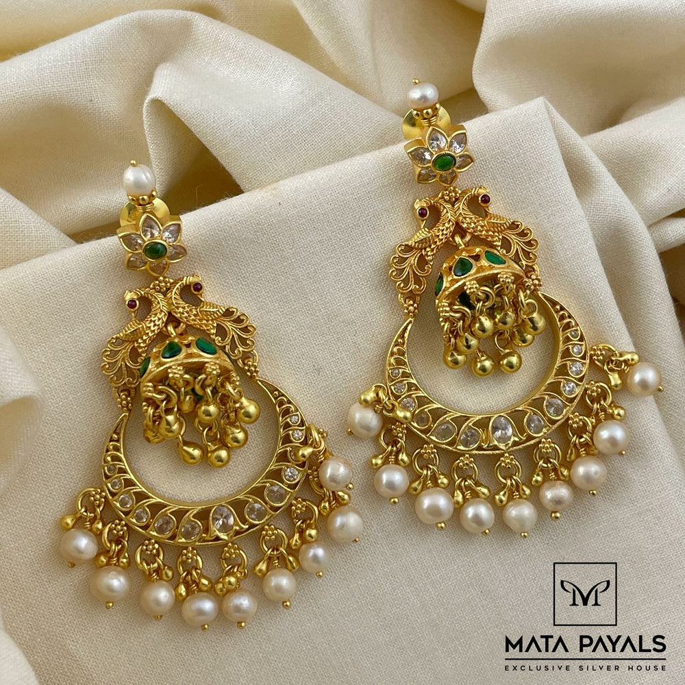 Heritage Gold Polish Chandbali