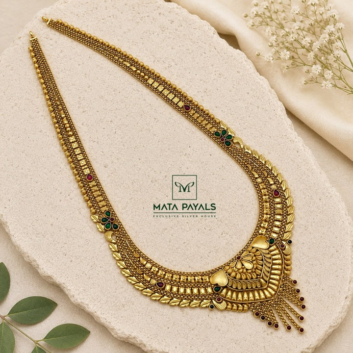 Magnificent Silver Gold Plated Hara