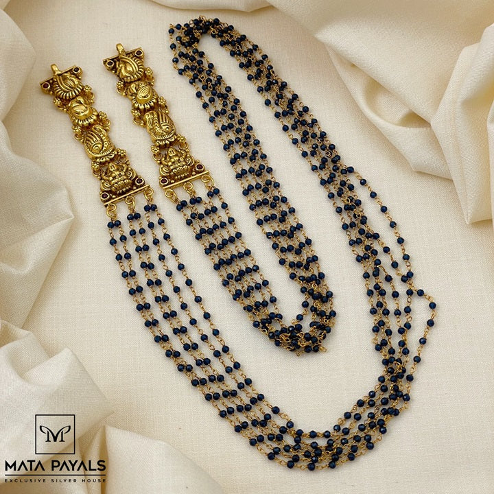 Blue Beads Long Hara