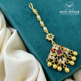 Fashionable Gold Plated Mangtika