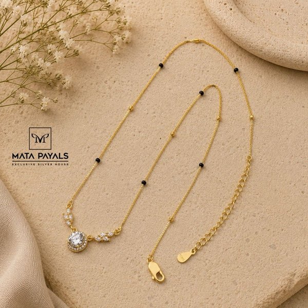 Shiny Zircon Mangalsutra
