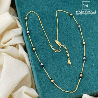 Elegant Gold Polish Mangalsutra