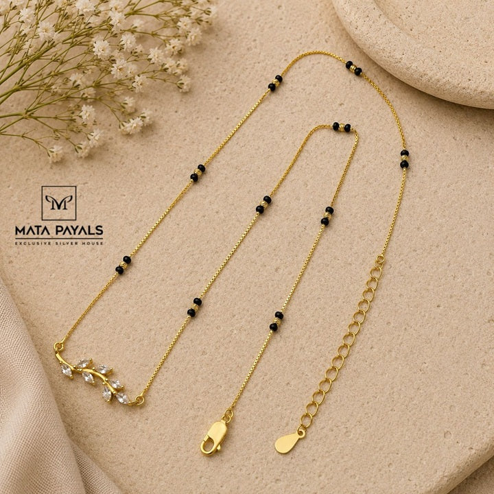Unique Zircon Mangalsutra