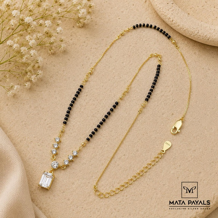 Iconic Silver Mangalsutra