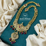 Stone Studded Long Necklace