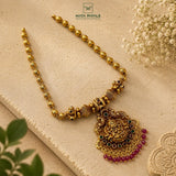 Expectational Gold Polish Lakshmi Necklace