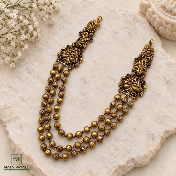 Attractive Gold Polish Necklace