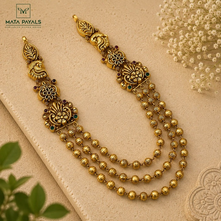Impressive Gold Polish Necklace