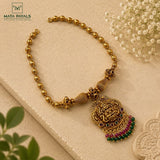 Incredible Silver Lakshmi Necklace