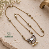 Sophisticated Moissanite Pendant Chain