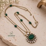 Opulent Moissanite Pendant Chain