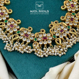 Impressive Temple Gold Polish Necklace