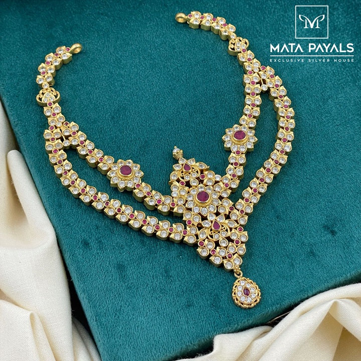 Sparkling Gold Plated Necklace