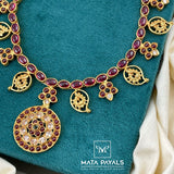 Mandala Mayur Gold Plated Necklace
