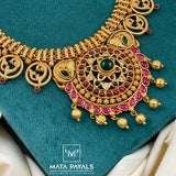 Exceptional Floral Gold Plated Necklaces