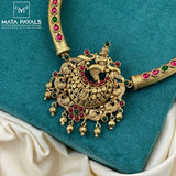 Traditional Gold Plated Stiff Necklace