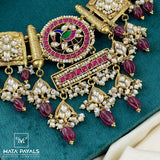 Kundan Temple Necklace