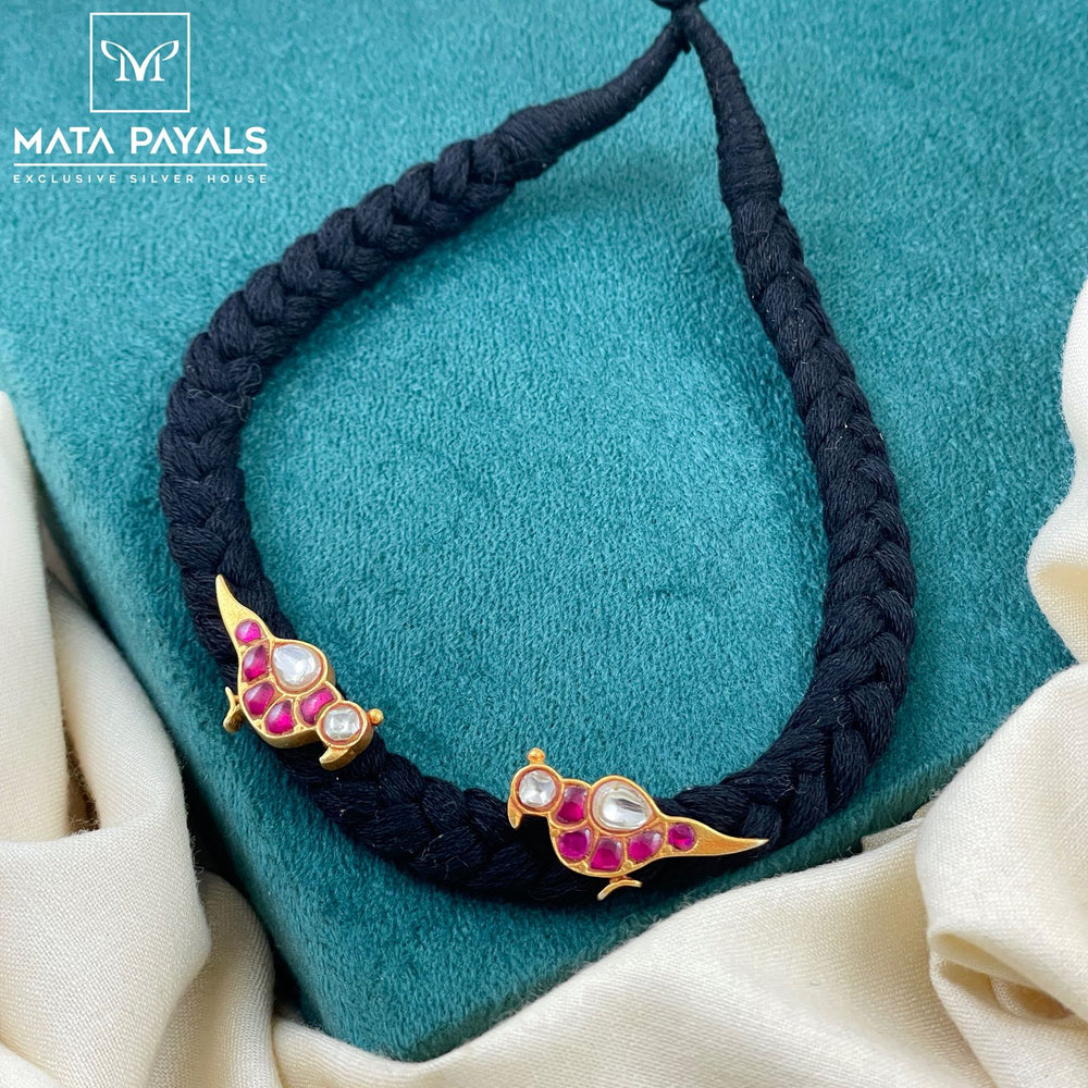 Kundan Parrot Necklace