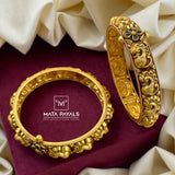 Gold Plated Mayura Bangle