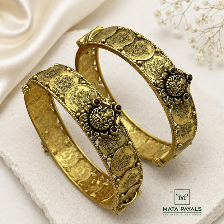Traditional Lakshmi Coin Bangle