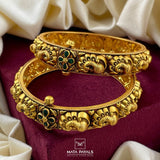 Gold Plated Mayura Bangle