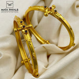 Attractive Gold Polish Bangle