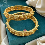 Galvanizing Gold Plated Bangle