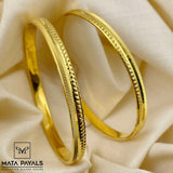 Blooming Gold Polish Bangle