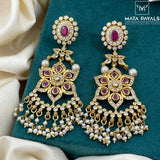 Elegant Floral Chandbali