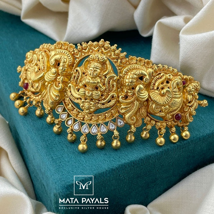 Gracious Devi Lakshmi Gold Plated Choker