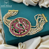 Beautiful Peacock Choker
