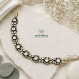 Gold Plated Moissanite Bracelet