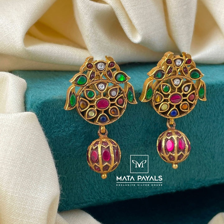 Gorgeous Navarathna Earring