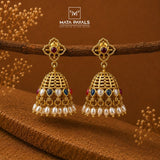 Elegant Silver Jumka