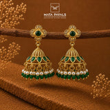 Greenish Gold Polish Jumka