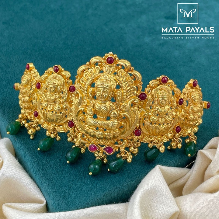 Divine Gold Polish Lakshmi Choker
