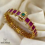 Heavy Cut Stone Kada