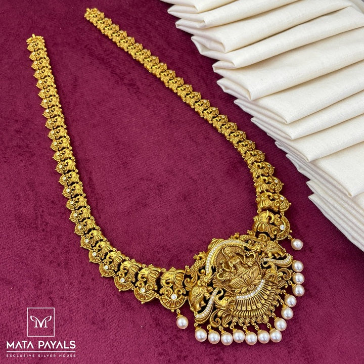 Unbelievable Antique Lakshmi Long Hara
