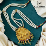 Impressive Gold Plated Beads Long Hara