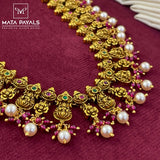 Marvels Antique Gold Plated Long Hara